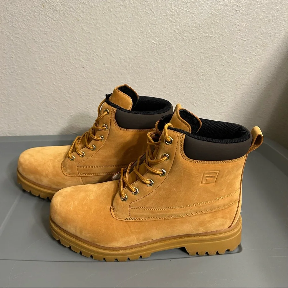 Fila Men’s Suede Lightweight Waterproof Boots For All Seasons